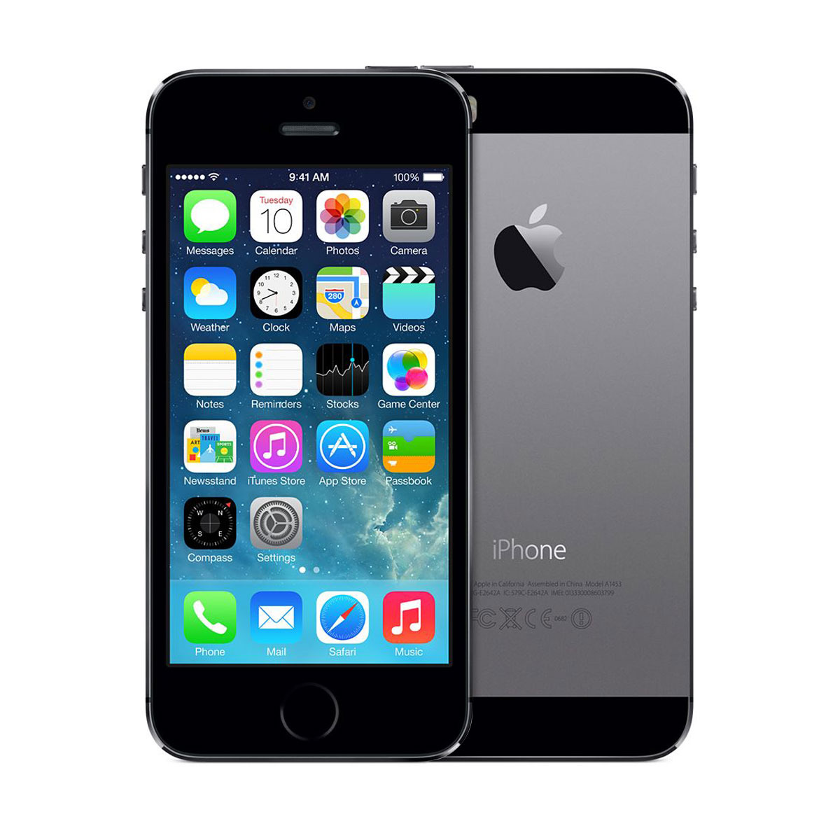 Смартфон Apple iPhone 5S 16GB Space Gray, фото №1