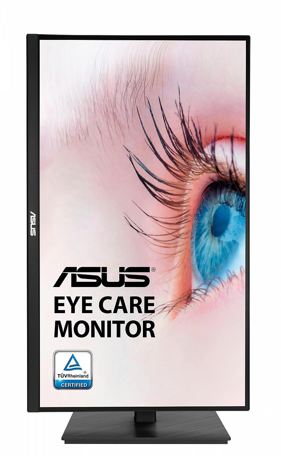 Монитор ASUS Eye Care VA27AQSB 27-дюймовый WQHD безрамочный эргономичный Flicker-Free с синим светофильтром Adaptive Sync 75 Гц 16:9 IPS панель 2560 x 1440 DisplayPort HDMI USB Hub, фото №5