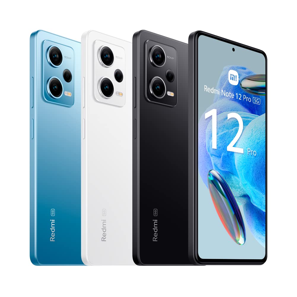 Смартфон Xiaomi Redmi Note 12 Pro 5G 8 + 128 ГБ Polar + Навушники, фото №4