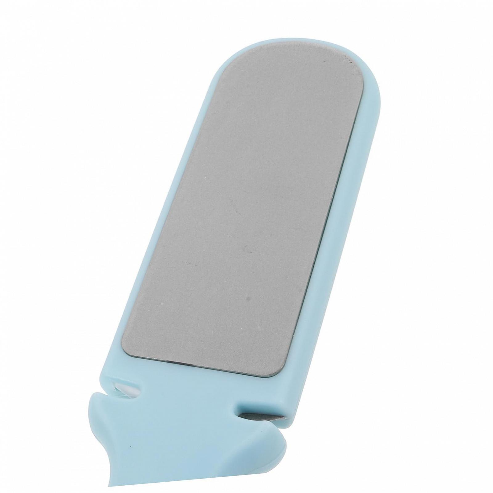 Точильный камень с держателем профессиональный ручной портативный PP Небесно-голубой, фото №3