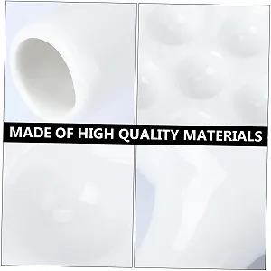 Форма для улиток Toyvian Керамическая для духовки и посудомоечной машины Белая synthetic.ua - Фото 1