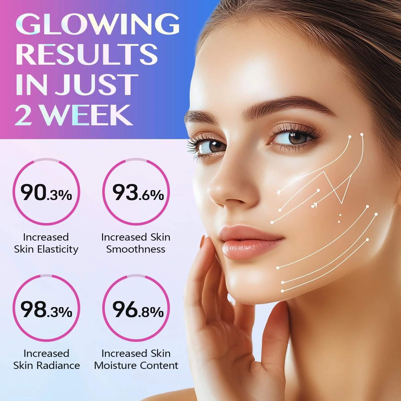 Нічна маска Collagen, Маска Collagen на ніч, Маска Collagen на ніч для пружності шкіри, фото №7