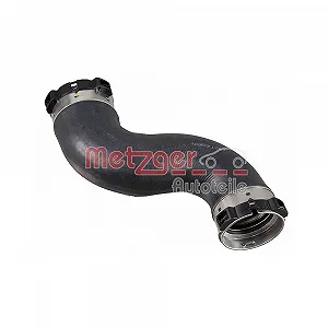 Патрубок интеркулера METZGER 2401053 для MERCEDES-BENZ, интеркулер, левый, передний - Фото 1