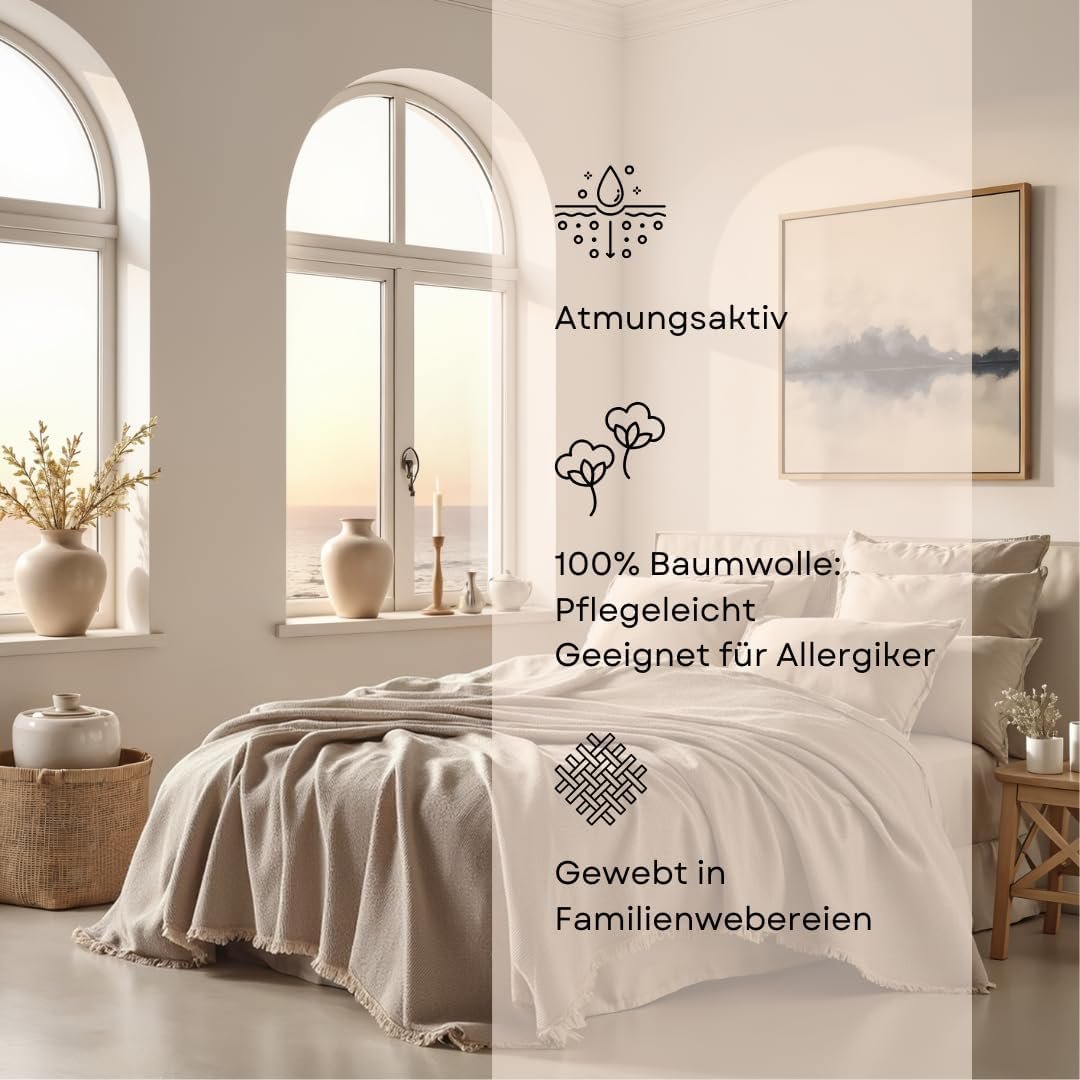 Покривало BOHORIA Sera, 100% перероблена бавовна, фото №5