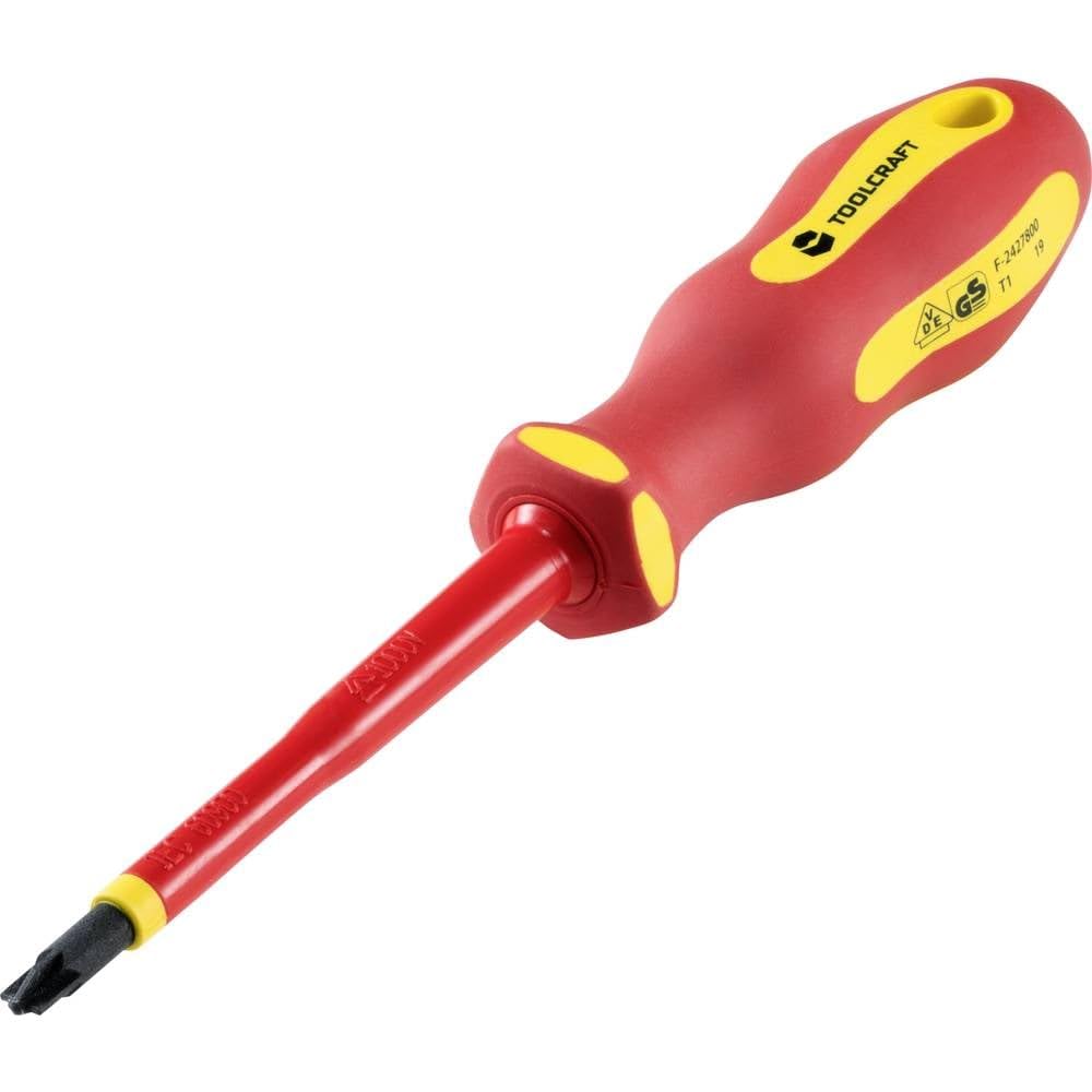 Отвертка TOOLCRAFT VDE SL/PZ2 длина лезвия: 100 мм, фото №1