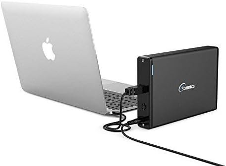 Внешний накопитель Sonnics 2TB Grey, фото №4