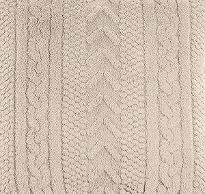 Покривало В'язане Quantum Interior by Maxland Пряжа XXL М'яке Бежевий, приблизно 150 x 200 см synthetic.ua - Фото 1