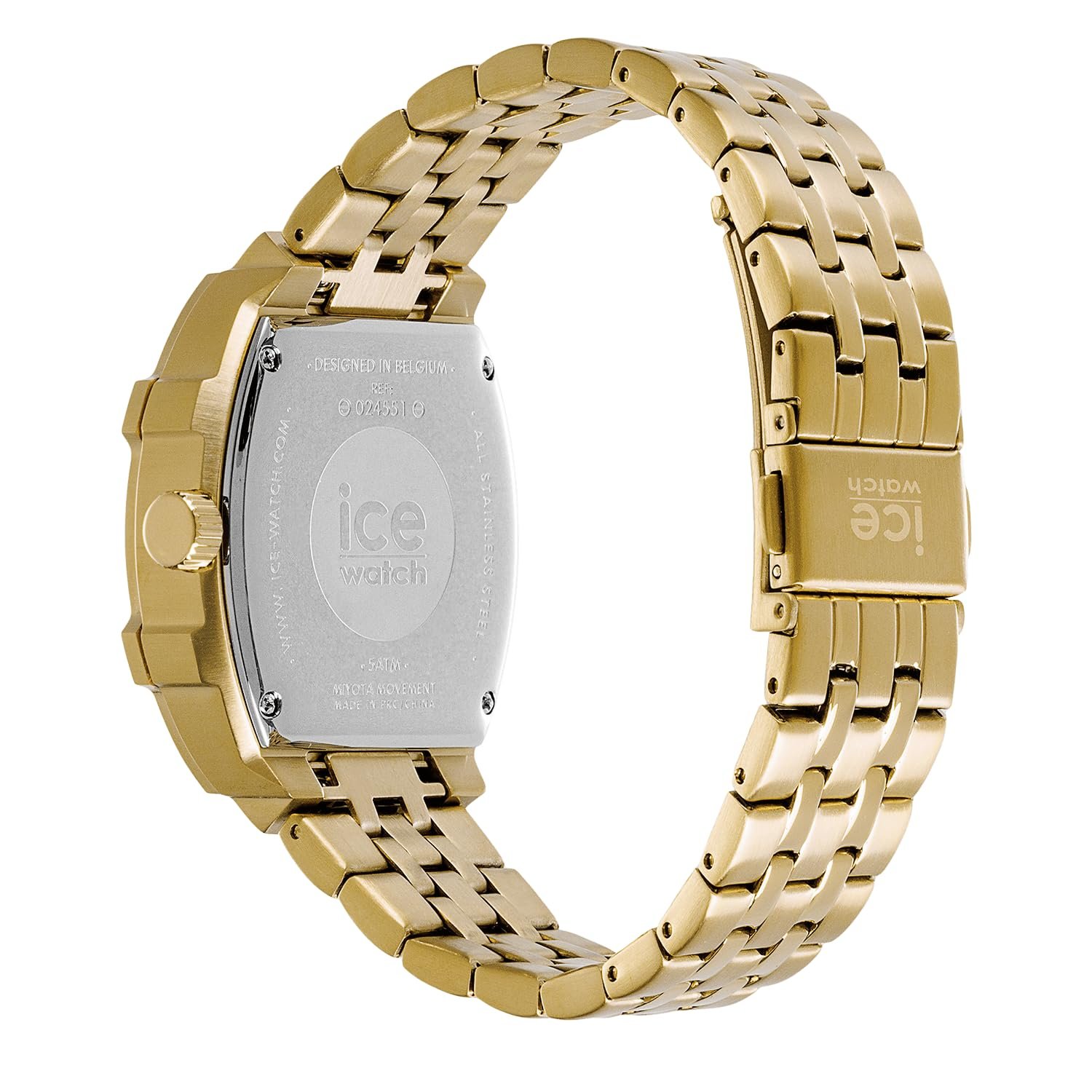 Часы ICE-WATCH Ice Boliday Full Steel Золотые Женские с ремешком из нержавеющей стали (Small), фото №4