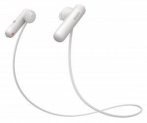 Навушники Sony WI-SP500 Спортивні Бездротові IPX4 Водонепроникні 8 годин Білий - Фото 1