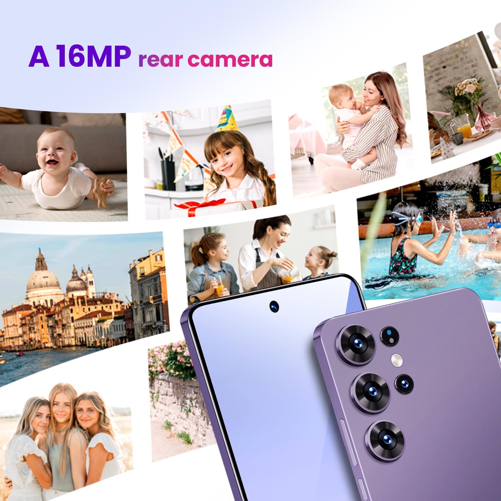 Мобильный телефон 4G LTE 4GB RAM 64GB ROM 8-Core 6.0" Silver, фото №6