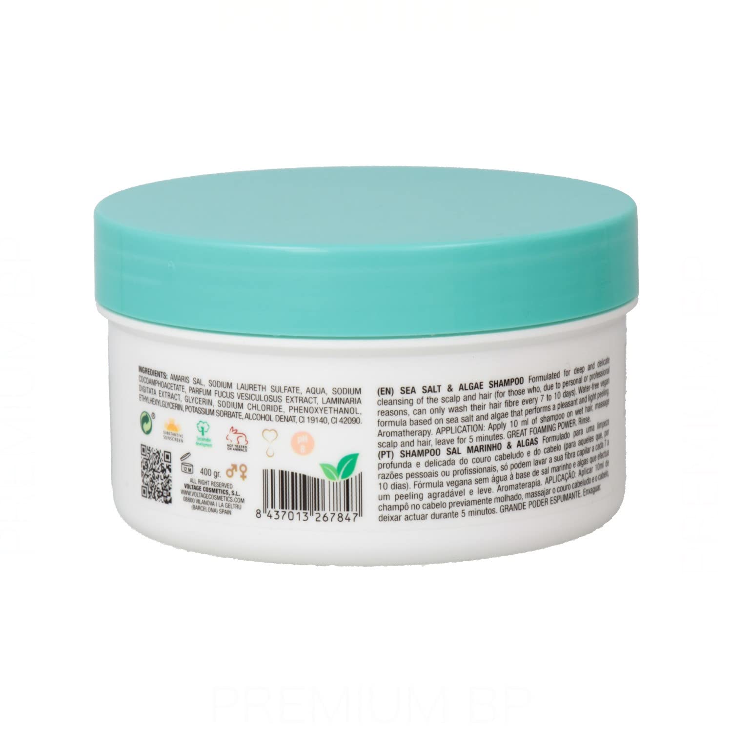 Шампунь Mediterranean Line Sal Marina & Algas 400 мл Voltage, фото №2