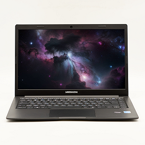 Ноутбук Medion Akoya E4252 14" Intel 8 ГБ ОЗУ 128 ГБ SSD Intel UHD Graphics FullHD IPS Б/У Метал Win10 - Фото 1