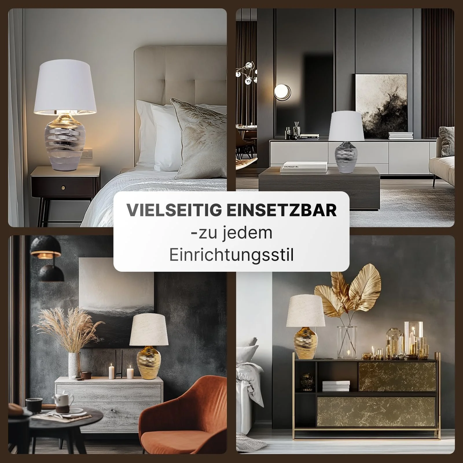 Настільна лампа LED ARTE LAMP KORFU A4003LT-1CC класична декоративна хром білий текстильний абажур дротова, фото №8