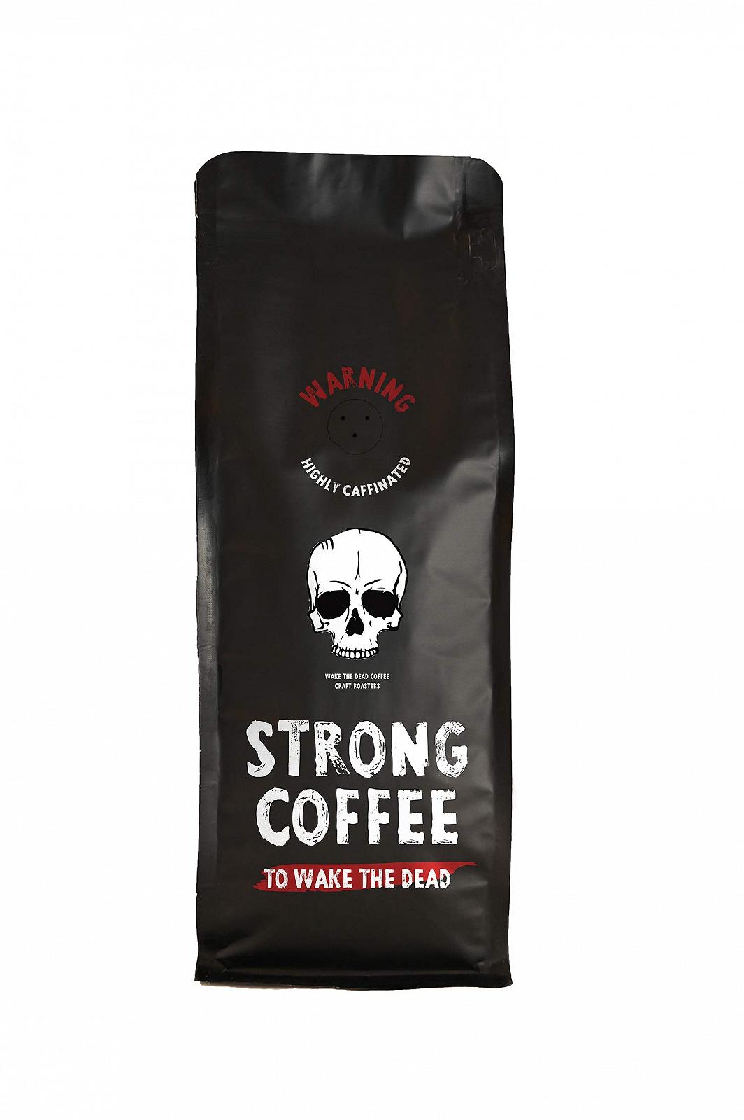 Кава в зернах 1 kg (кілограм), Intense and Full Flavour, High Caffeine Content, Double Roasted, Natural Strong Coffee, фото №1