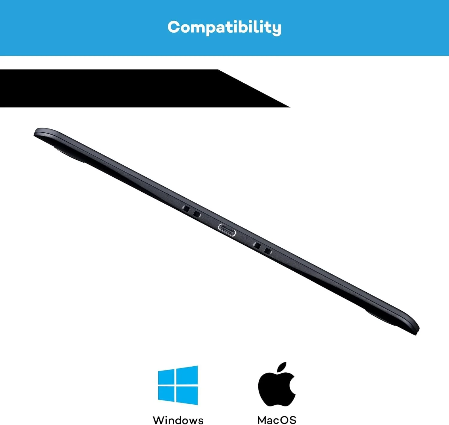 Графічний планшет Wacom Intuos Pro PTH-660-S / 5080 LPI / Bluetooth / Чорний, фото №6