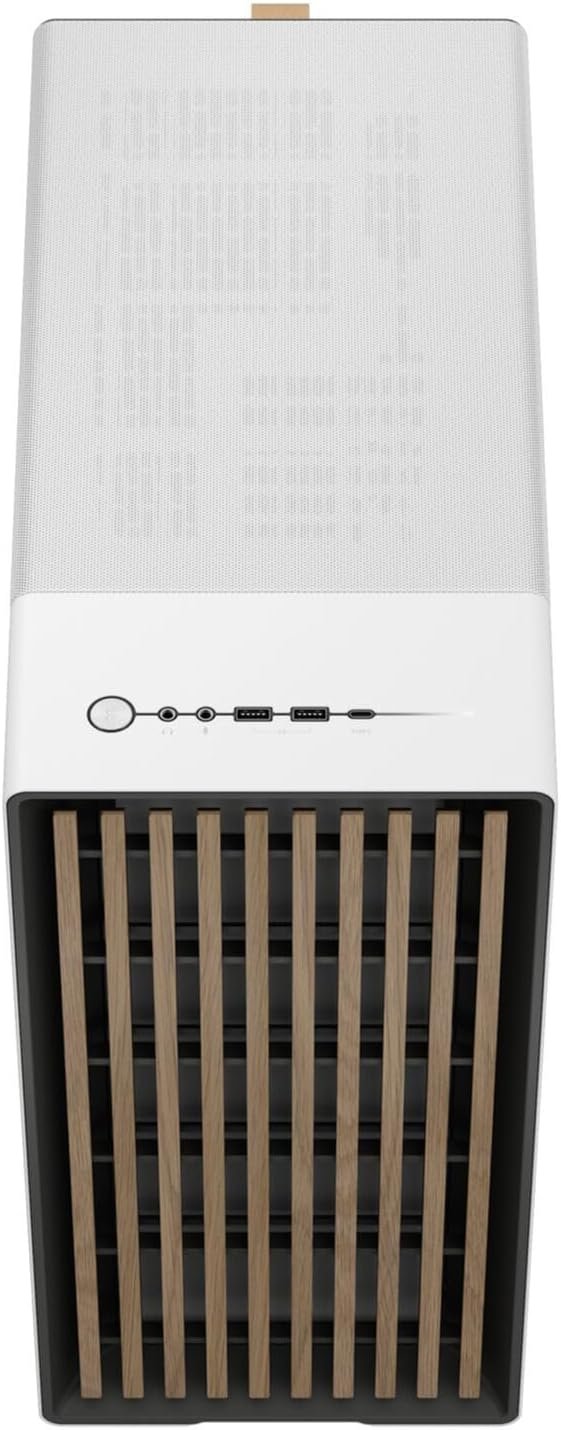 Корпус для ПК Fractal Design North Chalk / Без БЖ / Білий, фото №5