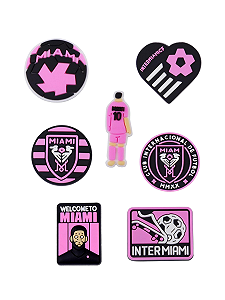 Джибитсы Lionel Messi 7 шт аксессуары для кроксів - Фото 1