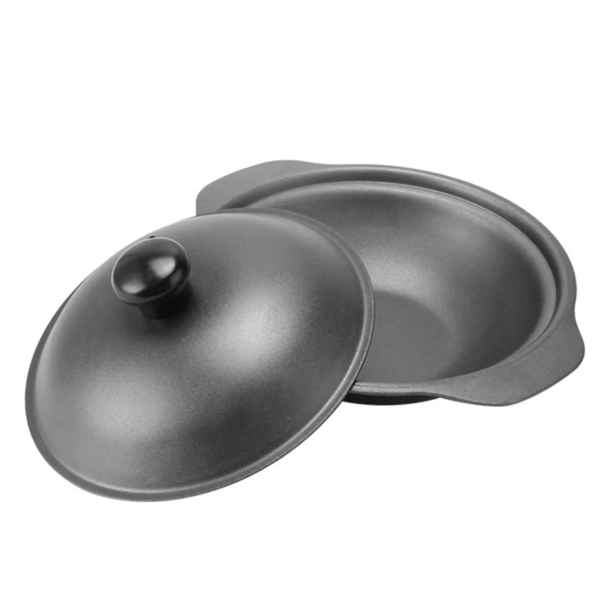 Каструля-жаровня чавунна з кришкою Екологічна без покриття Енергоощадна, фото №1 Каструля-жаровня чавунна з кришкою Екологічна без покриття Енергоощадна, фото №1