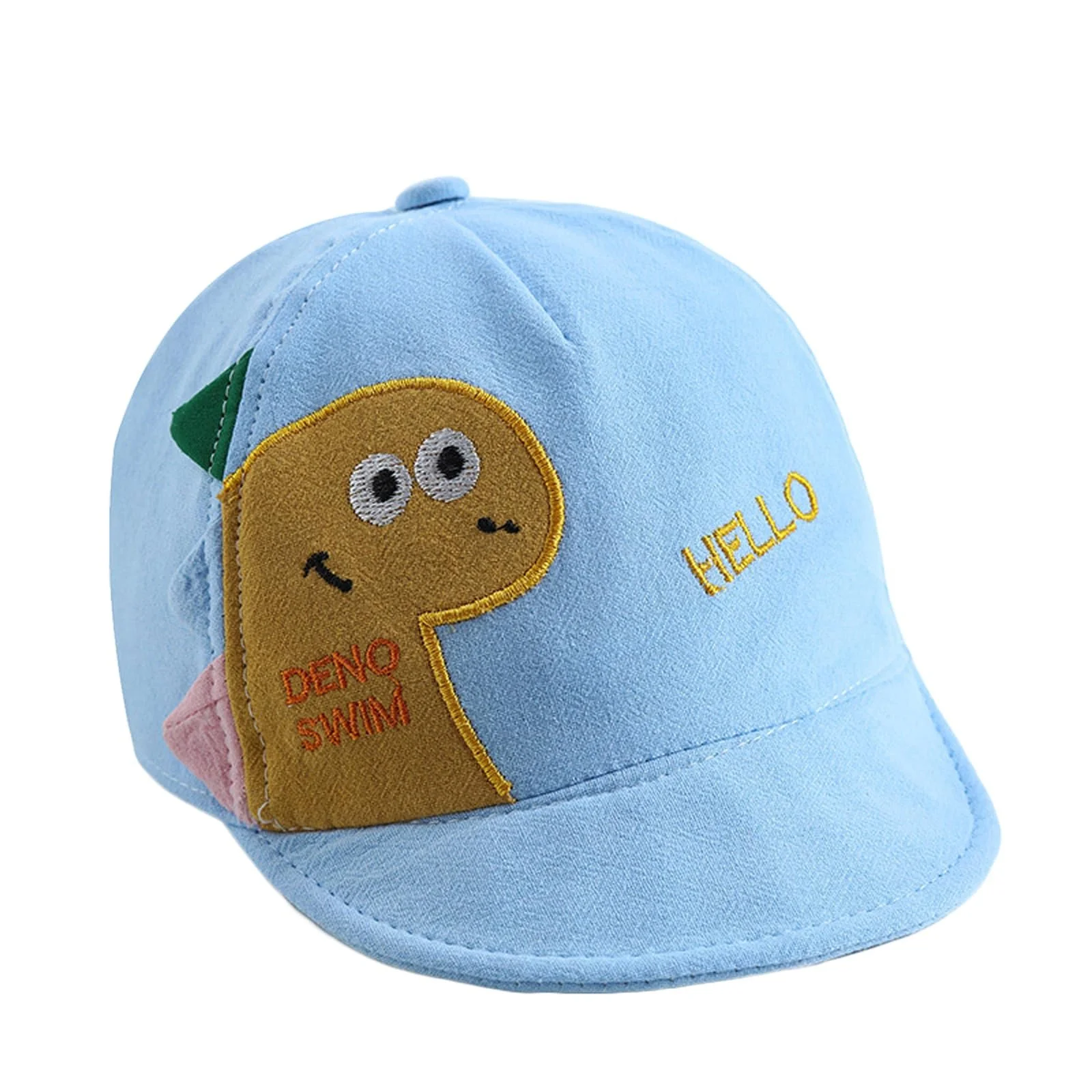 Бейсболка детская с мультяшным животным принтом солнцезащитная, фото №1