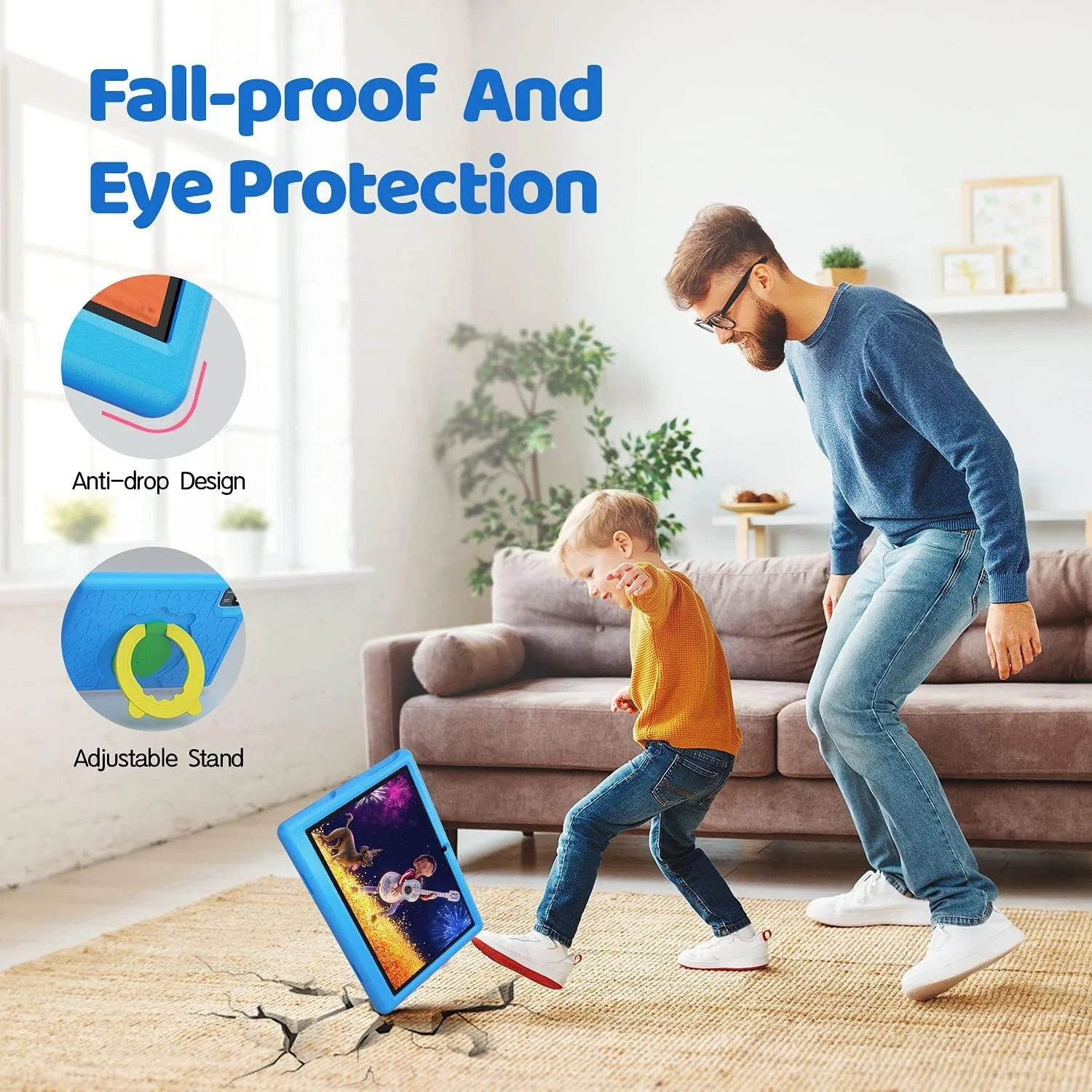 Планшет 10.1" Full HD Anyway.Go KT1006 2/32Gb 4 ядра Android 11 5000 mAh Синій, фото №4 Планшет 10.1" Full HD Anyway.Go KT1006 2/32Gb 4 ядра Android 11 5000 mAh Синій, фото №4