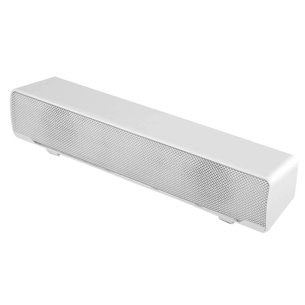 Звукова панель cigemay Portable 3D Stereo USB DSP Wired Bass Surround з аудіо роз'ємом 3.5 мм (Білий), фото №8