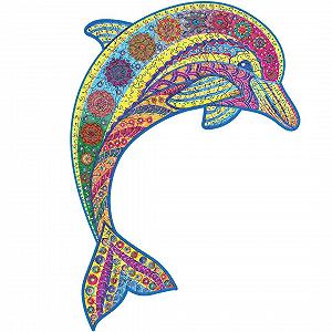 Пазл деревянный Dancing Dolphin Дельфин 285 элементов XL цена на synthetic.ua - Фото 1 Пазл деревянный Dancing Dolphin Дельфин 285 элементов XL synthetic.ua - Фото 1