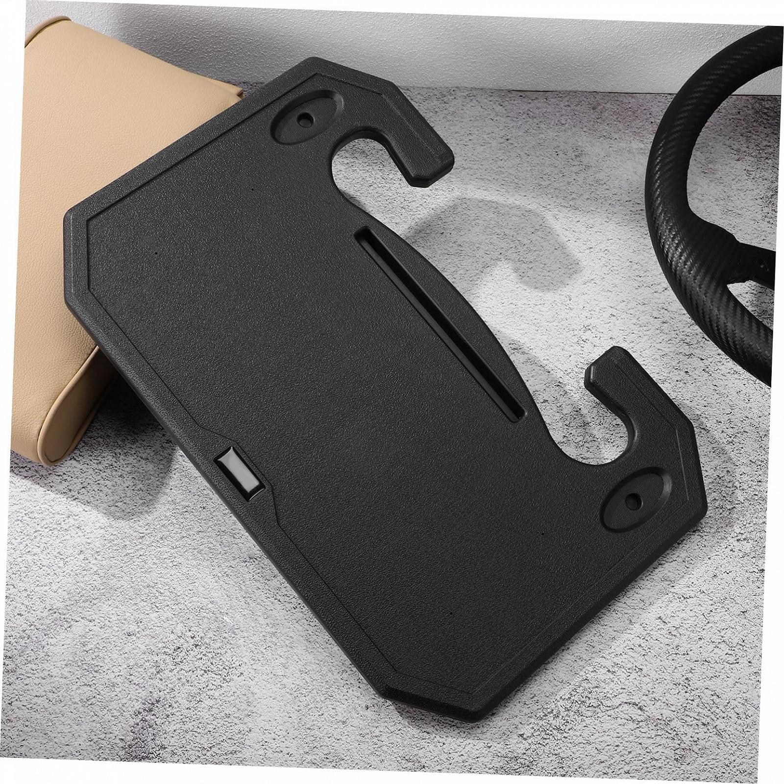 Автомобильный столик на руль с подставкой для чашки и слотом для ручки, стабильный и нескользящий, универсальный для легковых и грузовых автомобилей, компактный портативный автомобильный столик для работы и еды, фото №6 Автомобильный столик на руль с подставкой для чашки и слотом для ручки, стабильный и нескользящий, универсальный для легковых и грузовых автомобилей, компактный портативный автомобильный столик для работы и еды, фото №6