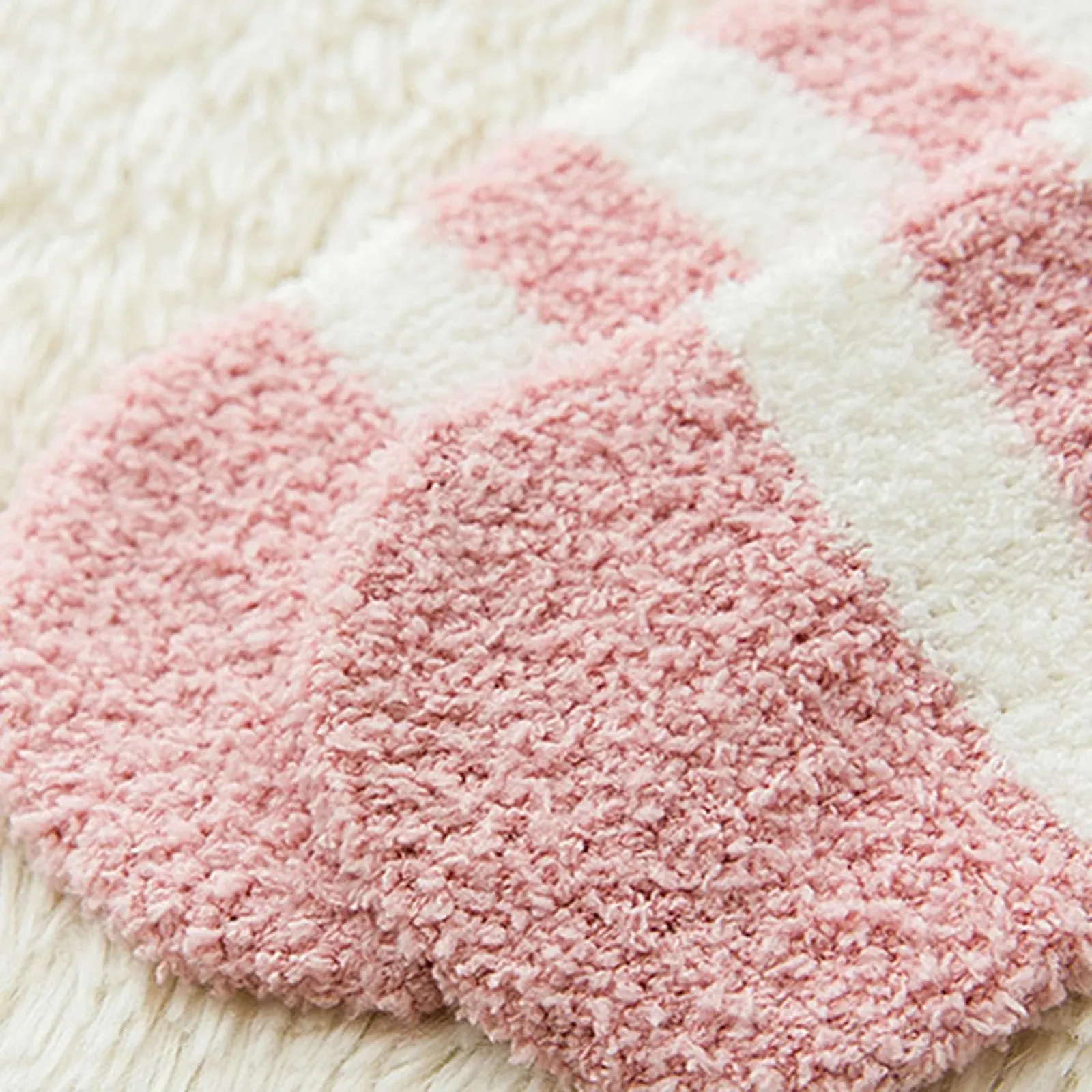 Носки до колен Luckxing Fluffy, Пушистые носки до колен, Милые животные, Коралловый флис, Полосатые носки выше колен, Пушистые носки - гетры для женщин для холодной погоды, фото №5 Носки до колен Luckxing Fluffy, Пушистые носки до колен, Милые животные, Коралловый флис, Полосатые носки выше колен, Пушистые носки - гетры для женщин для холодной погоды, фото №5