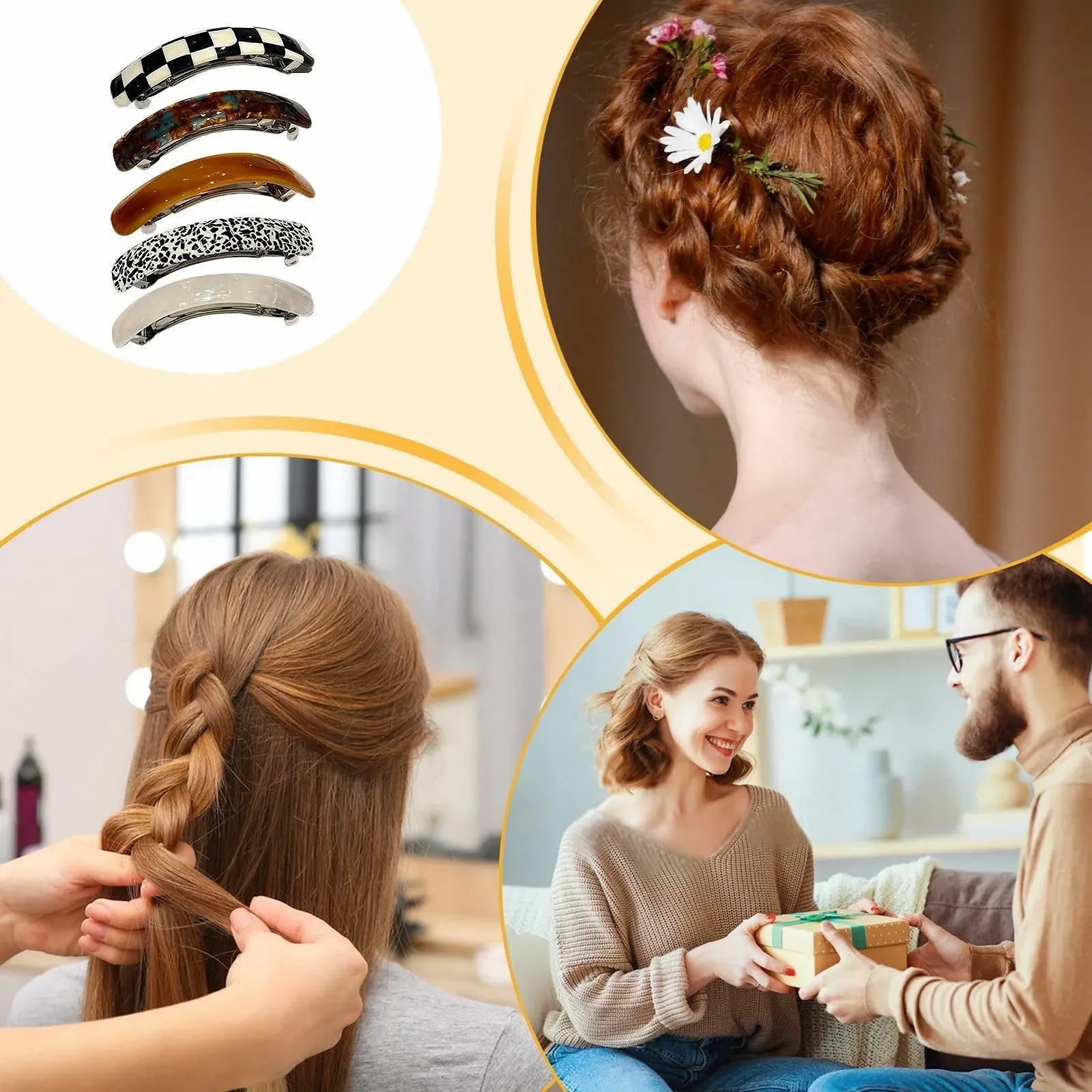 Заколки для волос, винтажные украшения для волос для женщин, зажим для хвостика, ретро инструменты для укладки головных уборов для путешествий, фото №4 Заколки для волос, винтажные украшения для волос для женщин, зажим для хвостика, ретро инструменты для укладки головных уборов для путешествий, фото №4