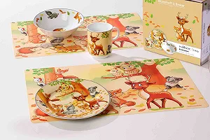 Набор детской посуды Ritzenhoff & Breker Woodland Animals, 3 предмета synthetic.ua - Фото 1
