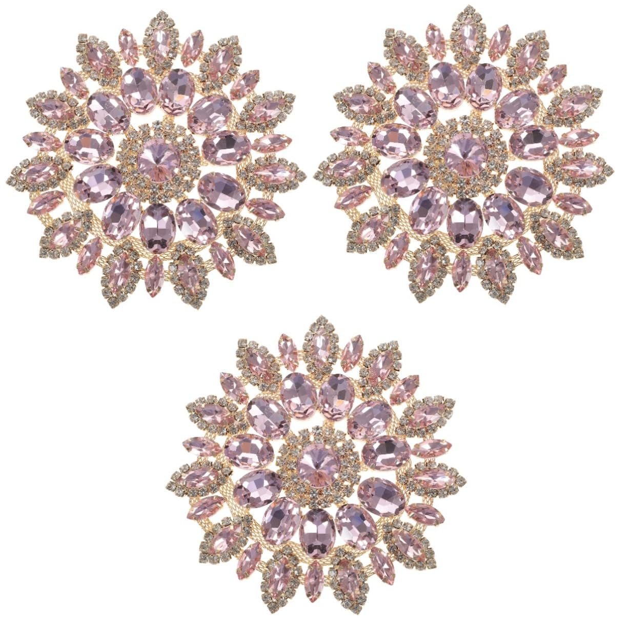 Нашивки Operitacx 3 шт. Аппликации ручной работы разных форм для украшения одежды, фото №1