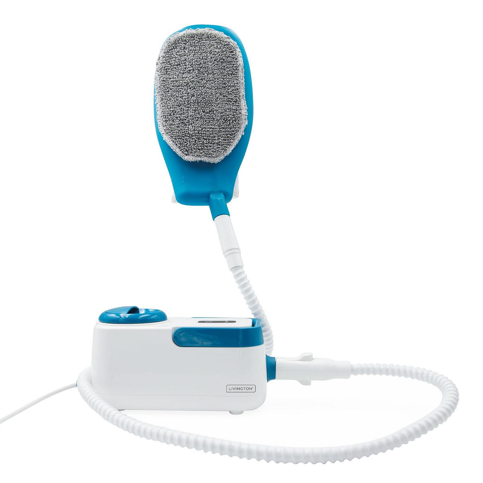Ручной пароочиститель LIVINGTON SteamTouch Ergonomic, удаляет грязь силой пара, против запахов, микробов, бактерий и вирусов, фото №1