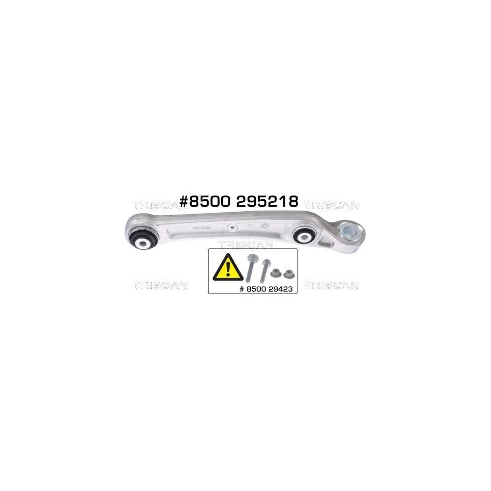Важіль підвіски TRISCAN 8500 295218 для AUDI VW, передня вісь ліворуч, зовнішній, фото №1 Важіль підвіски TRISCAN 8500 295218 для AUDI VW, передня вісь ліворуч, зовнішній, фото №1
