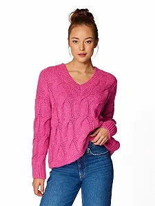 Женский свитер с V-образным вырезом Mavi - Фото 1