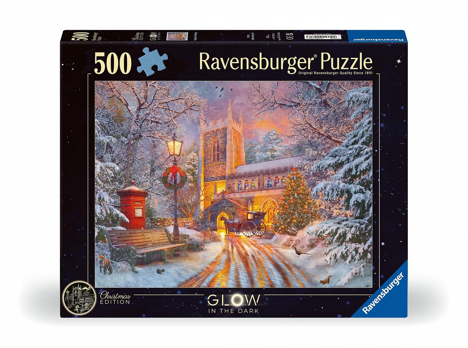 Пазл Ravensburger 12000481 Сяюче Різдво 500 деталей, фото №2 Пазл Ravensburger 12000481 Сяюче Різдво 500 деталей, фото №2