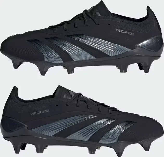 Бутсы Adidas Predator Elite Soft Ground Football черные размер 43, фото №4