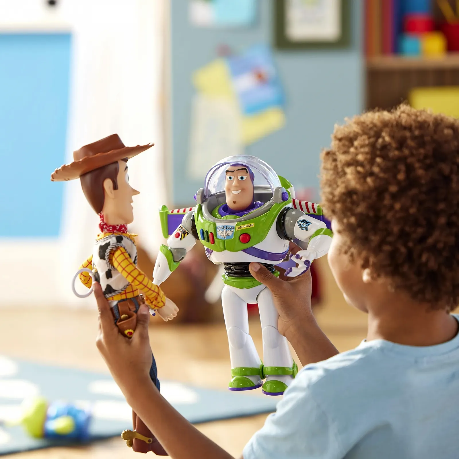 Интерактивная фигурка Disney Store Toy Story Buzz Lightyear Space Ranger 36 см / 14 дюймов, фото №3