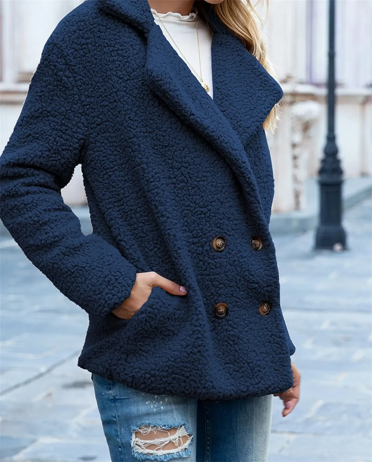 Жіноче зимове пальто зі штучного хутра, фото №7 Жіноче зимове пальто зі штучного хутра, фото №7