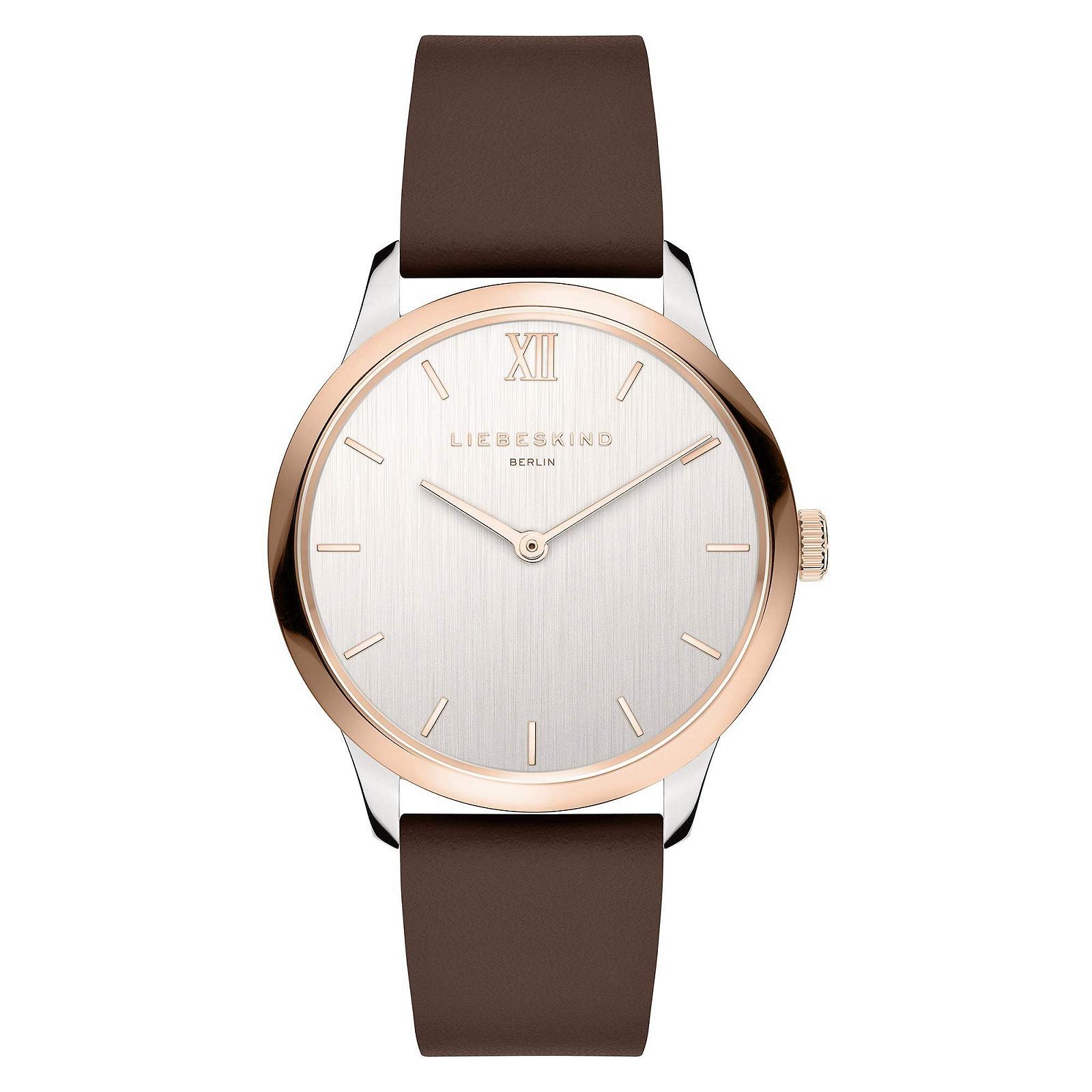 Женские аналоговые кварцевые часы Liebeskind Berlin Ремешок из нержавеющей стали, 2 Цвет, Ремешок., фото №1