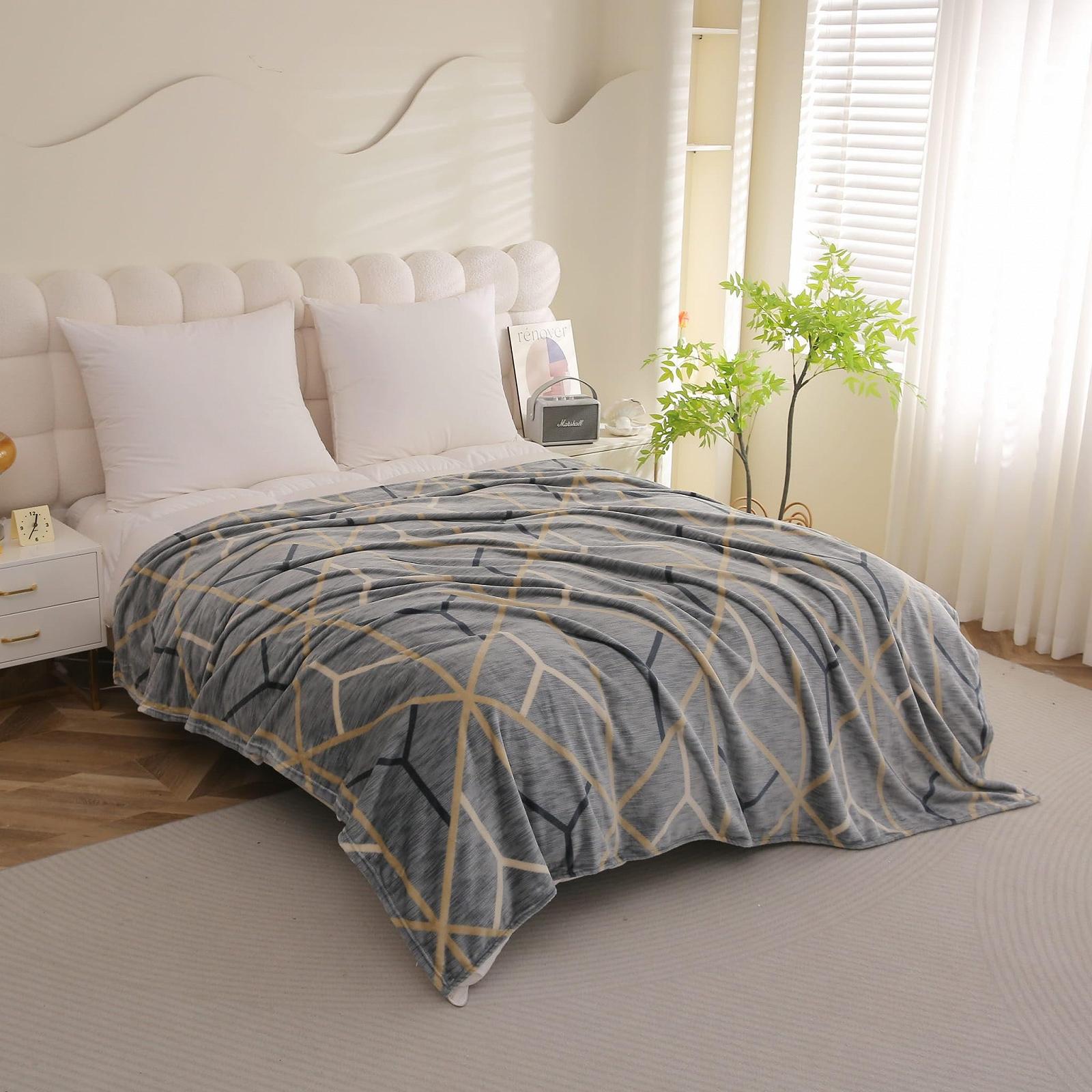 Покривало Cuddly Blanket Геометричний візерунок 160 x 200 см Зимова, фото №8 Покривало Cuddly Blanket Геометричний візерунок 160 x 200 см Зимова, фото №8