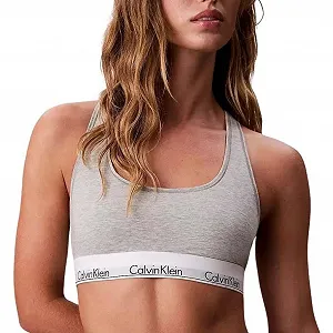 Купити Бюстгальтер-бралетт Calvin Klein без підкладки з поясом з логотипом - Фото 1 Бюстгальтер-бралетт Calvin Klein без підкладки з поясом з логотипом - Фото 1