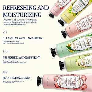 Крем для рук Набор 5 x 30 мл, Увлажняющий уход для рук с маслом ши, Дорожный размер для очень сухой кожи synthetic.ua - Фото 1