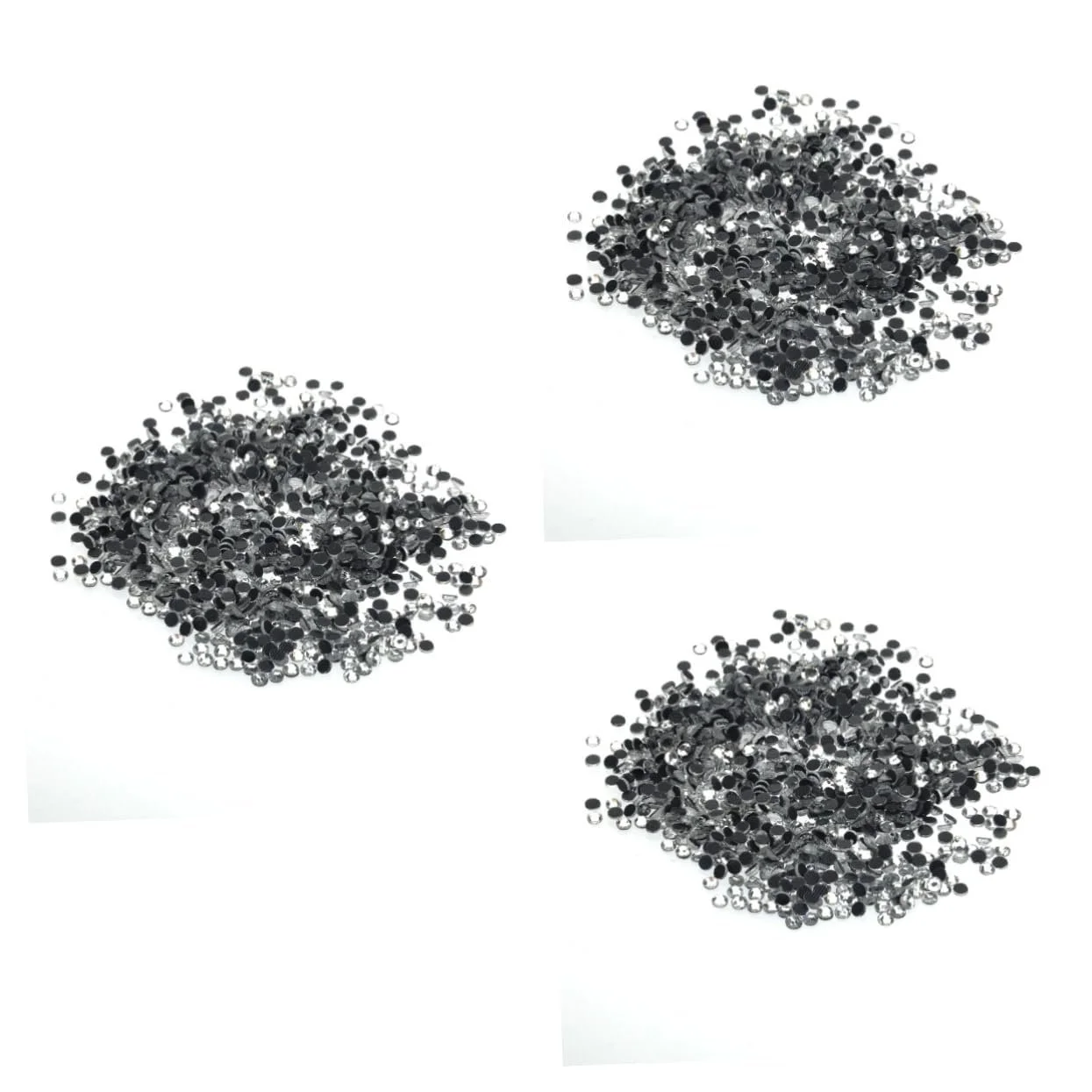 Термоклейкі Стрази Білі SS10, 3 мм, 4200 шт, фото №9