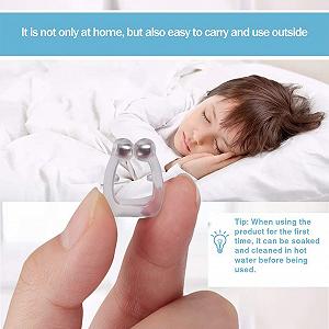 Силіконовий магнітний засіб від хропіння. Кліпса - Фото 1