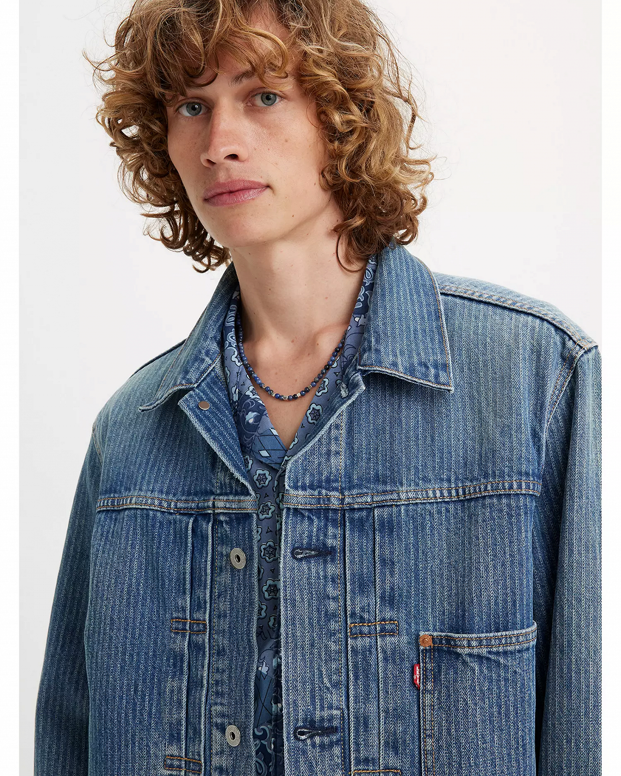 Чоловіча куртка  Levis - Type I Trucker Earn Your Stripe Trucker - XS, фото №4