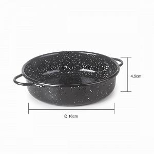 Форма для запекания LACOR 60196 чугунная эмалированная Ø16 см мини synthetic.ua - Фото 1