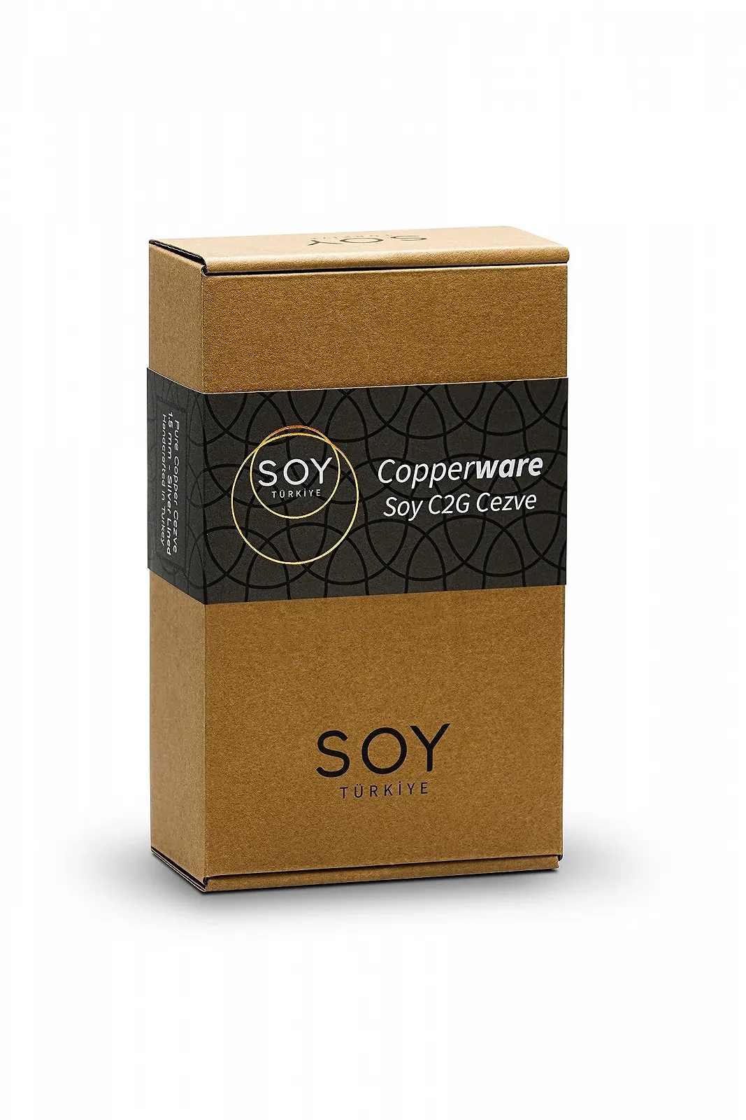 Турка OZERLAT Soy Ручної роботи Срібна для турецької кави для плити (Середня 140 мл), фото №5 Турка OZERLAT Soy Ручної роботи Срібна для турецької кави для плити (Середня 140 мл), фото №5