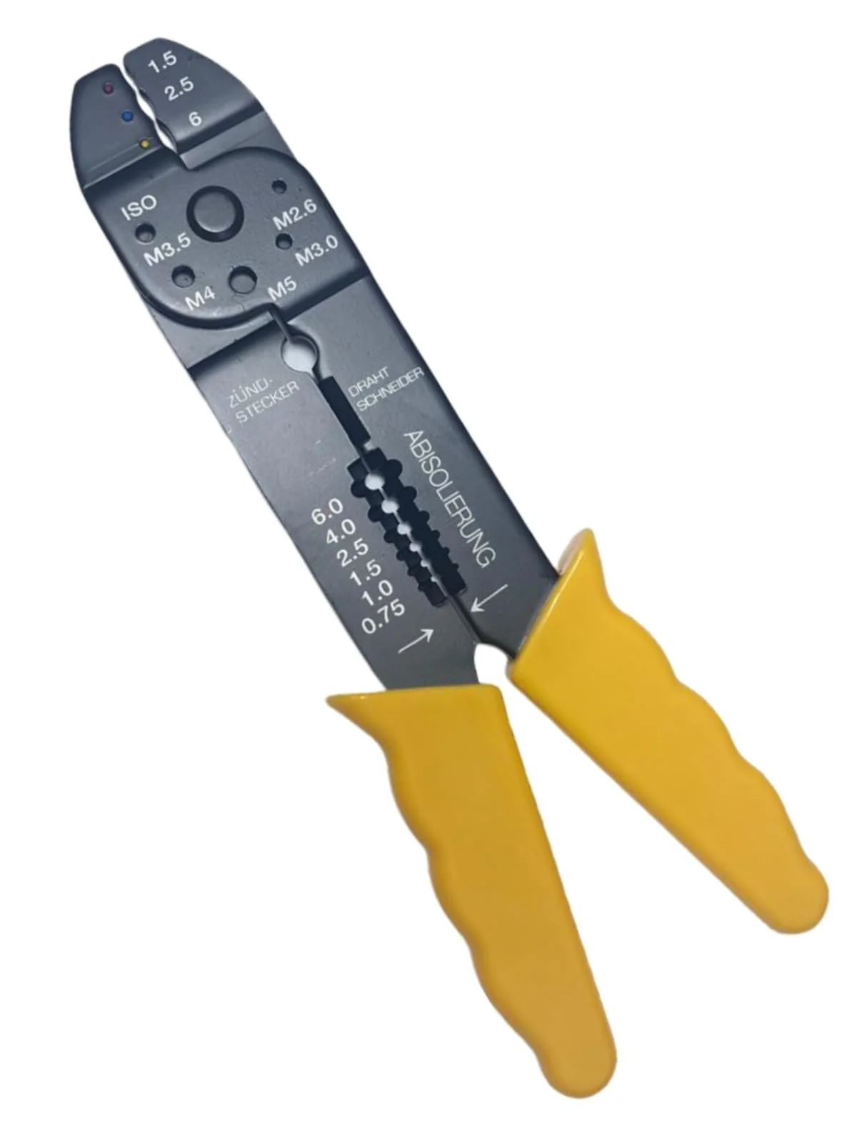 Клещи для изолированных клемм со стриппером и винторезом M2.5 - M5, фото №1