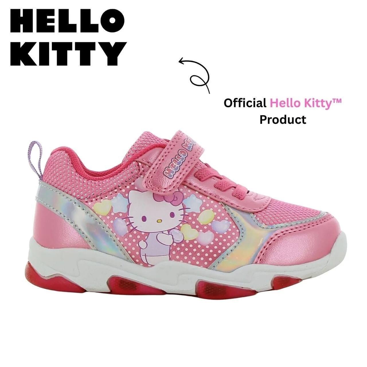 Кроссовки для девочек Leomil Hello Kitty для школы и досуга, фото №3