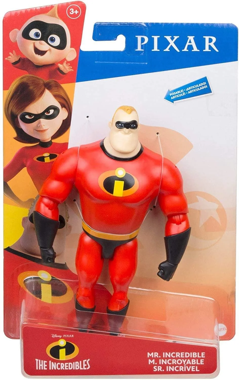 Фигурка Disney Pixar GNX78 The Incredible Mr. Incredible, фото №5